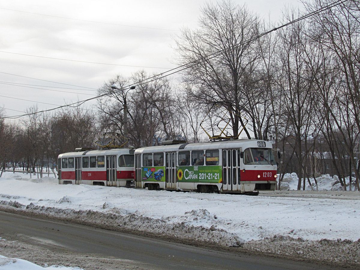 Самара, Tatra T3E № 1203
