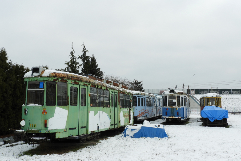 Варшава, MAN T4 № 110