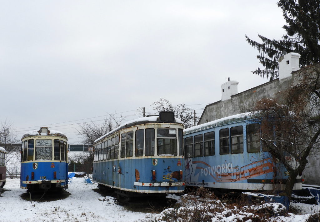 Варшава, MAN T4 № 116; Варшава, MAN B4 № 542; Варшава, MAN B4 № 551