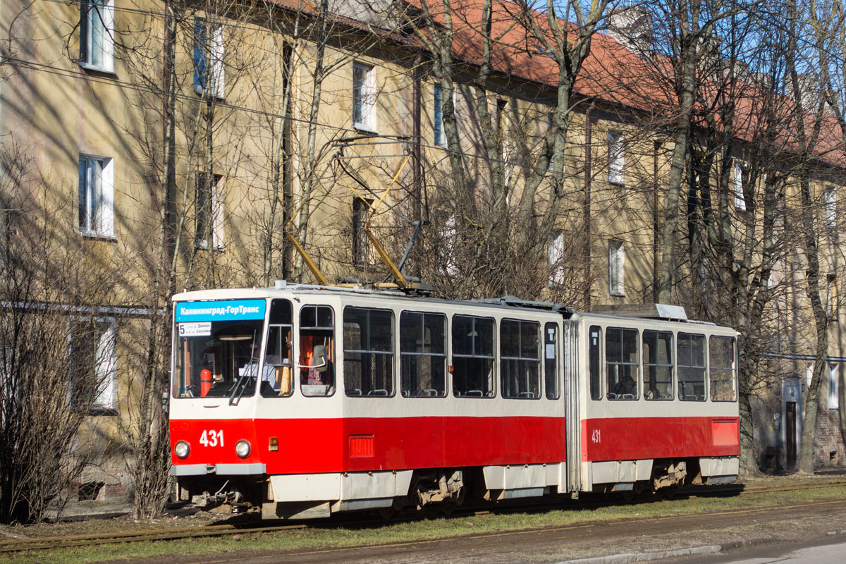 Калининград, Tatra KT4SU № 431