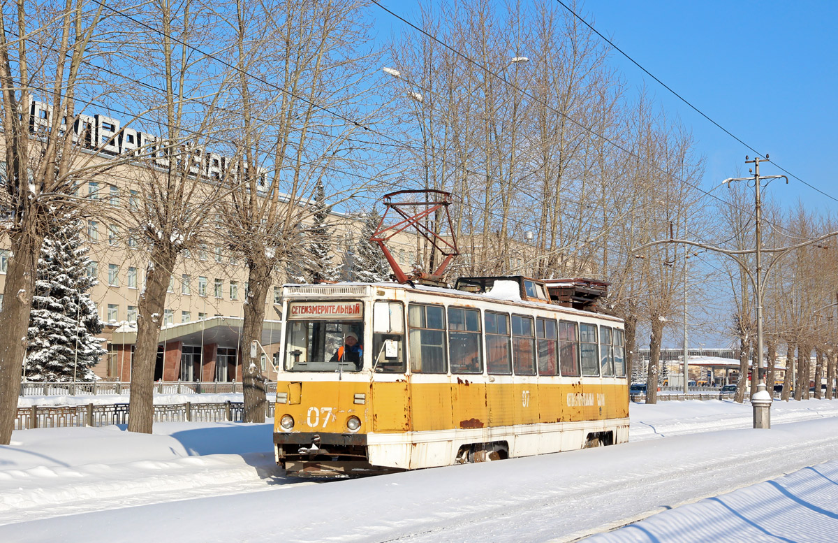 Nischni Tagil, NTTRZ wire-measuring car Nr. 07