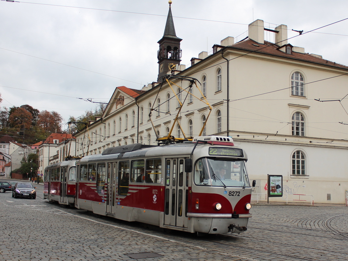 Прага, Tatra T3R.PLF № 8272