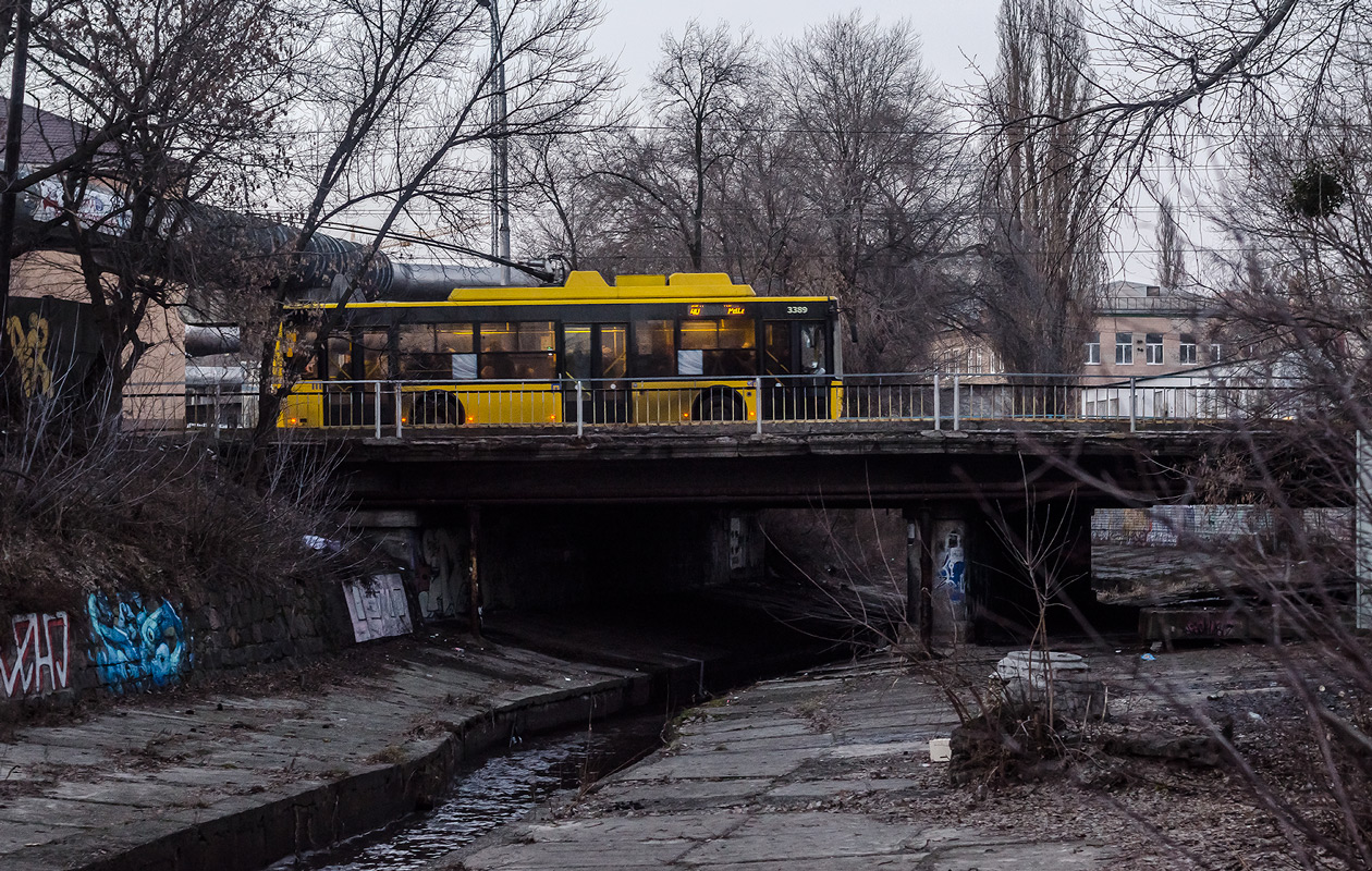 Киев — Троллейбусные линии: Центр, Печерск, Зверинец, Выдубичи