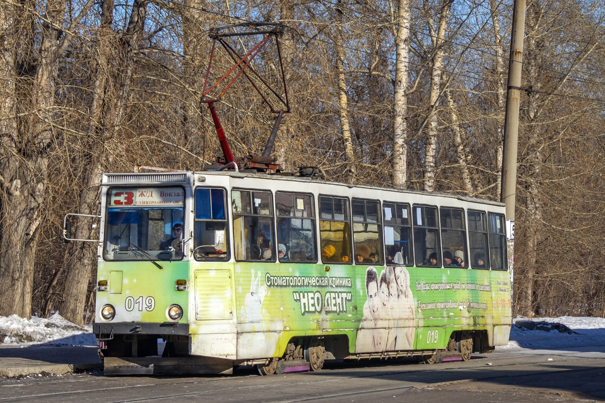 Усолье-Сибирское, 71-605 (КТМ-5М3) № 019