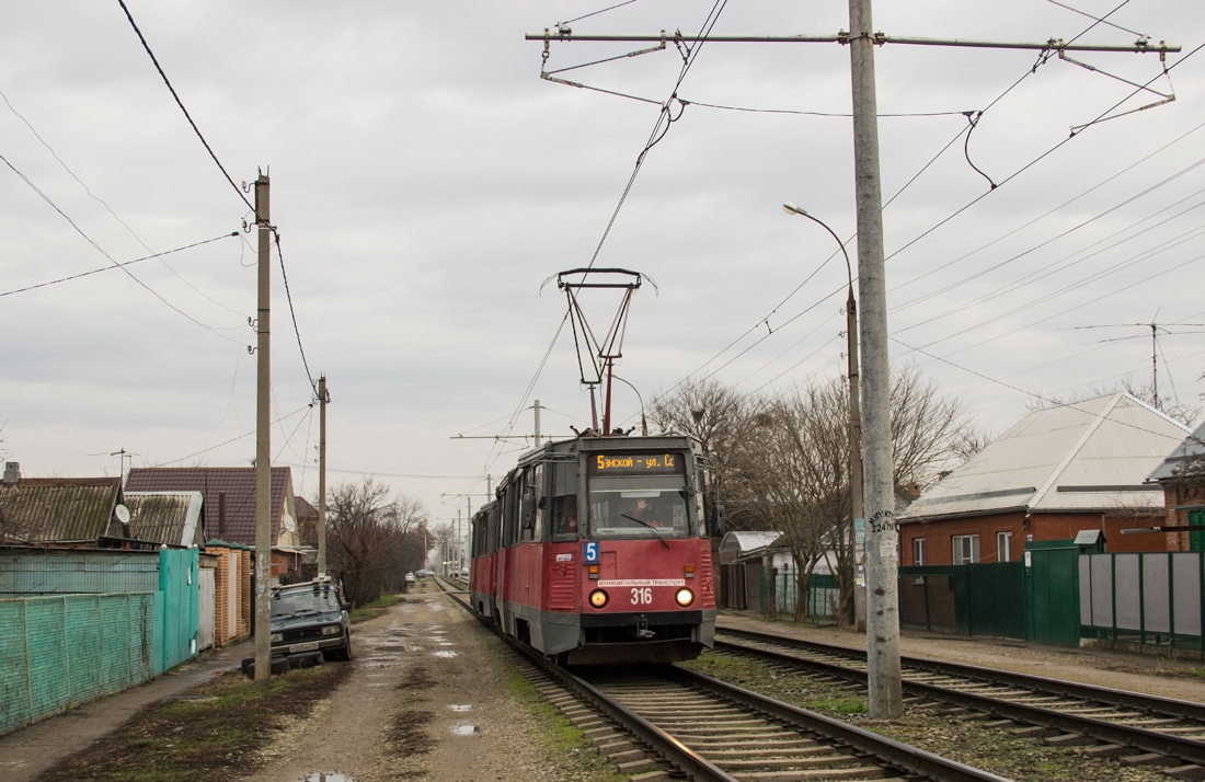 Краснодар, 71-605 (КТМ-5М3) № 316