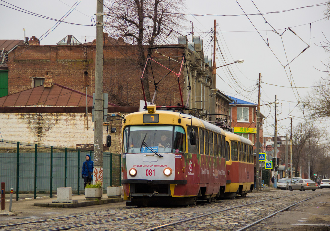 Краснодар, Tatra T3SU № 081