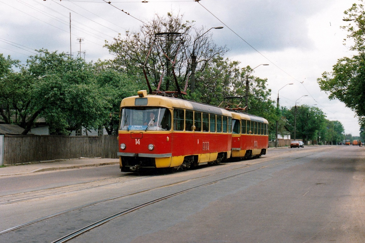 Житомир, Tatra T4SU № 14; Житомир, Tatra T4SU № 4