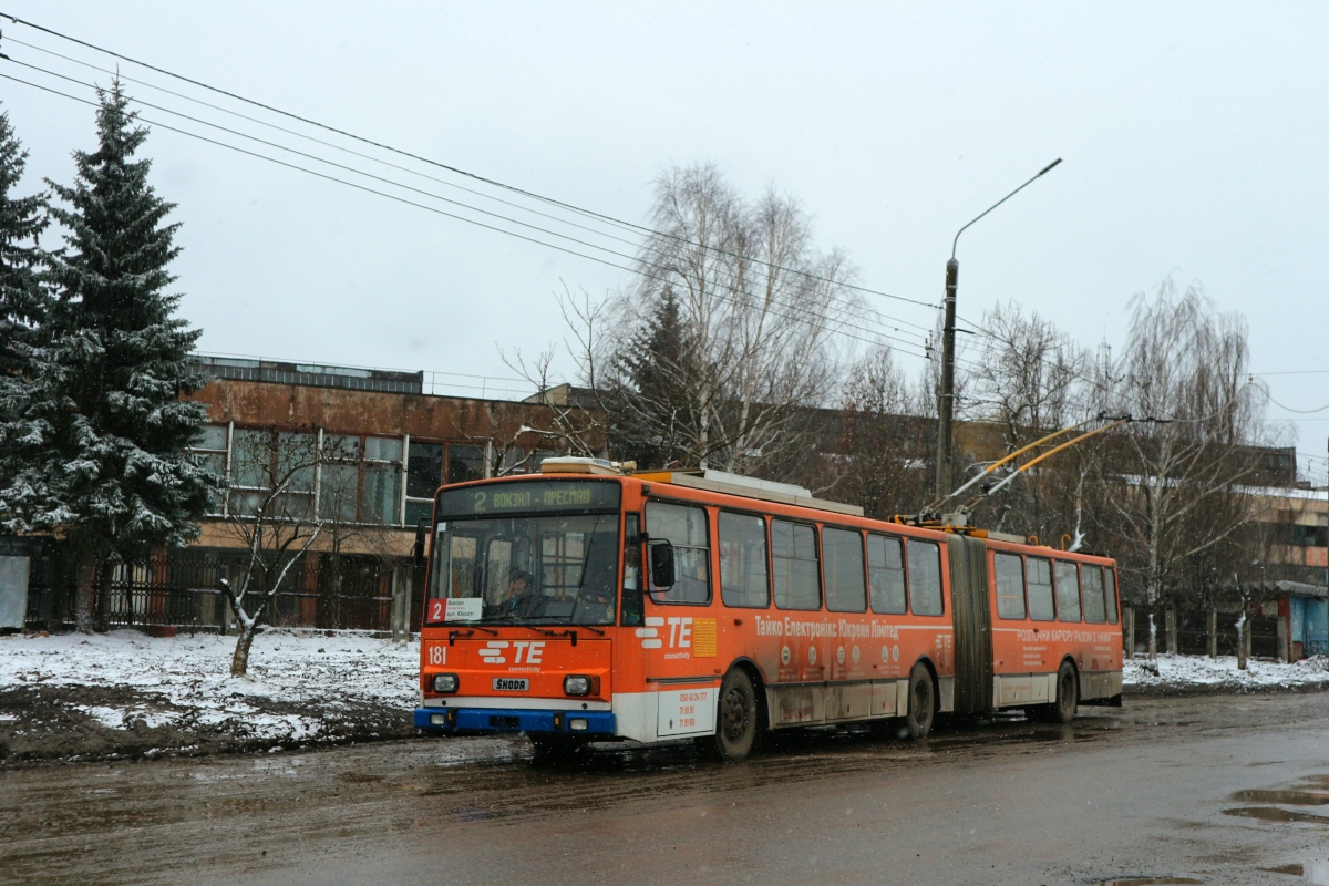Ивано-Франковск, Škoda 15Tr13/6M № 181