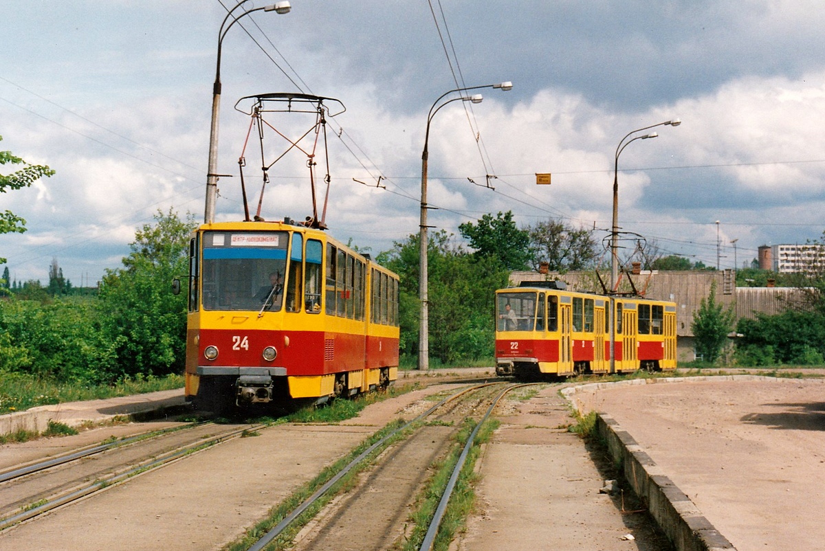 Житомир, Tatra KT4SU № 24; Житомир, Tatra KT4SU № 22