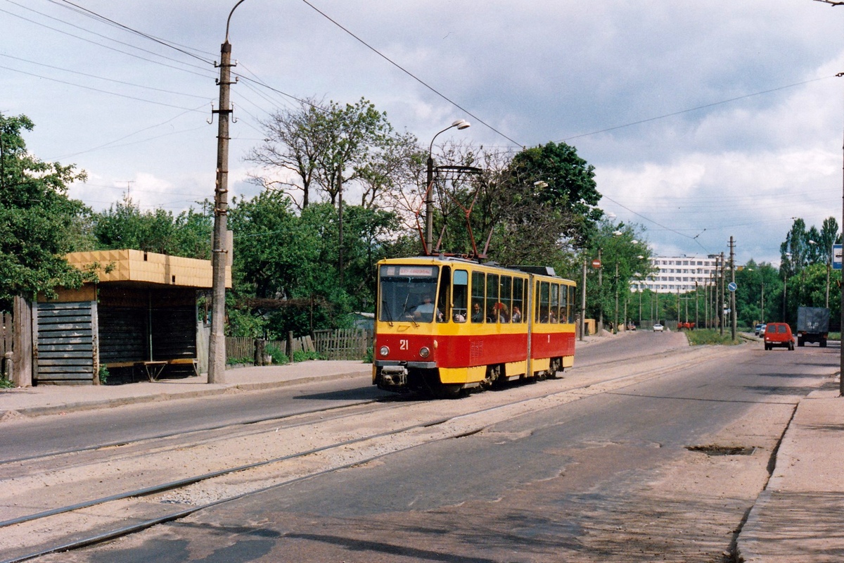 Житомир, Tatra KT4SU № 21