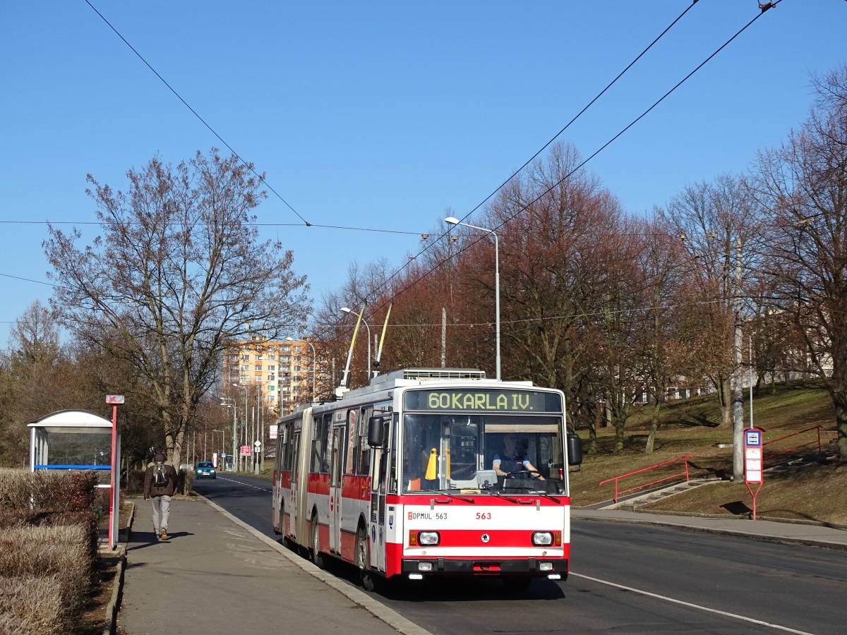 Усти-над-Лабем, Škoda 15Tr13/6M № 563