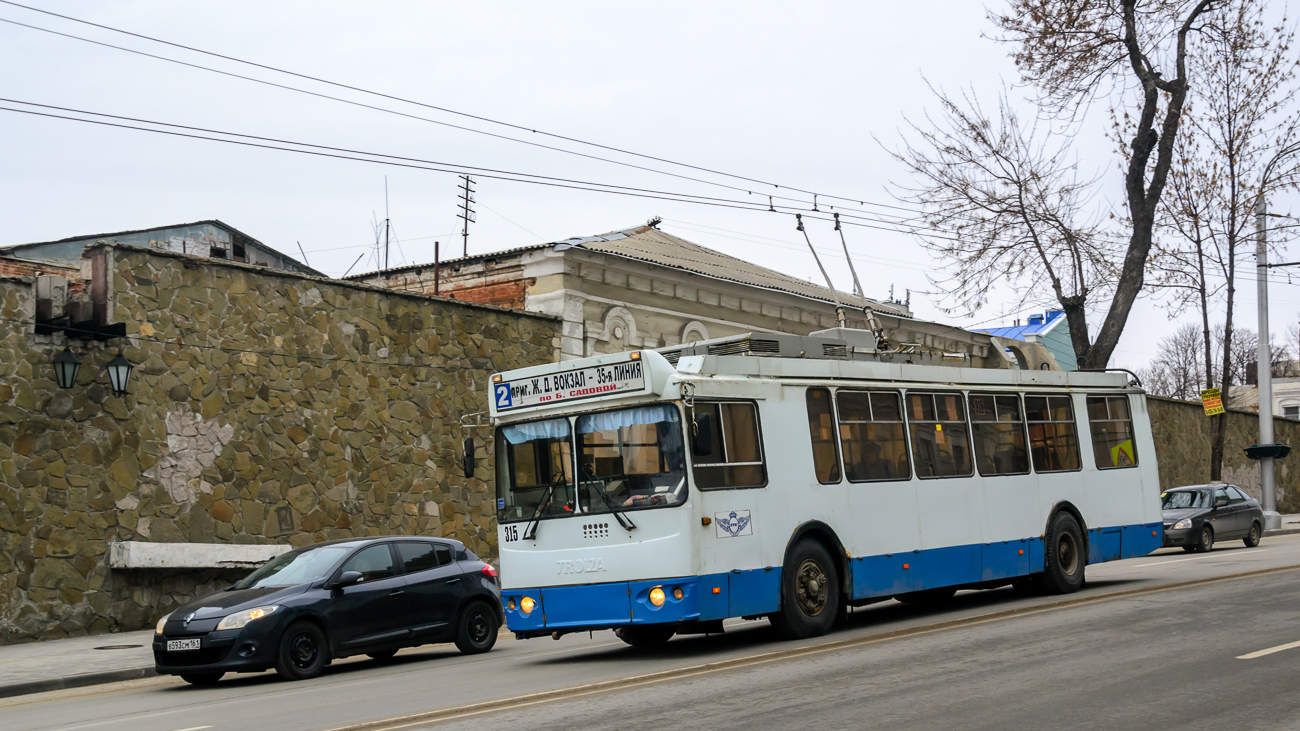Ростов-на-Дону, ЗиУ-682Г-016.02 (с широкой 1-й дверью) № 315