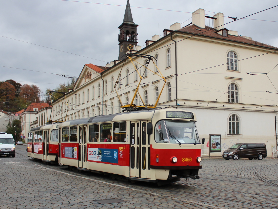 Прага, Tatra T3R.P № 8456