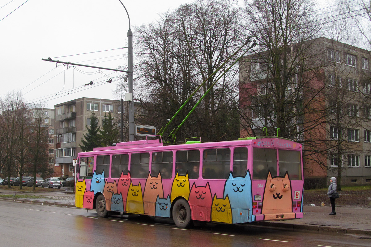 Каунас, Škoda 14Tr02/6 № 264