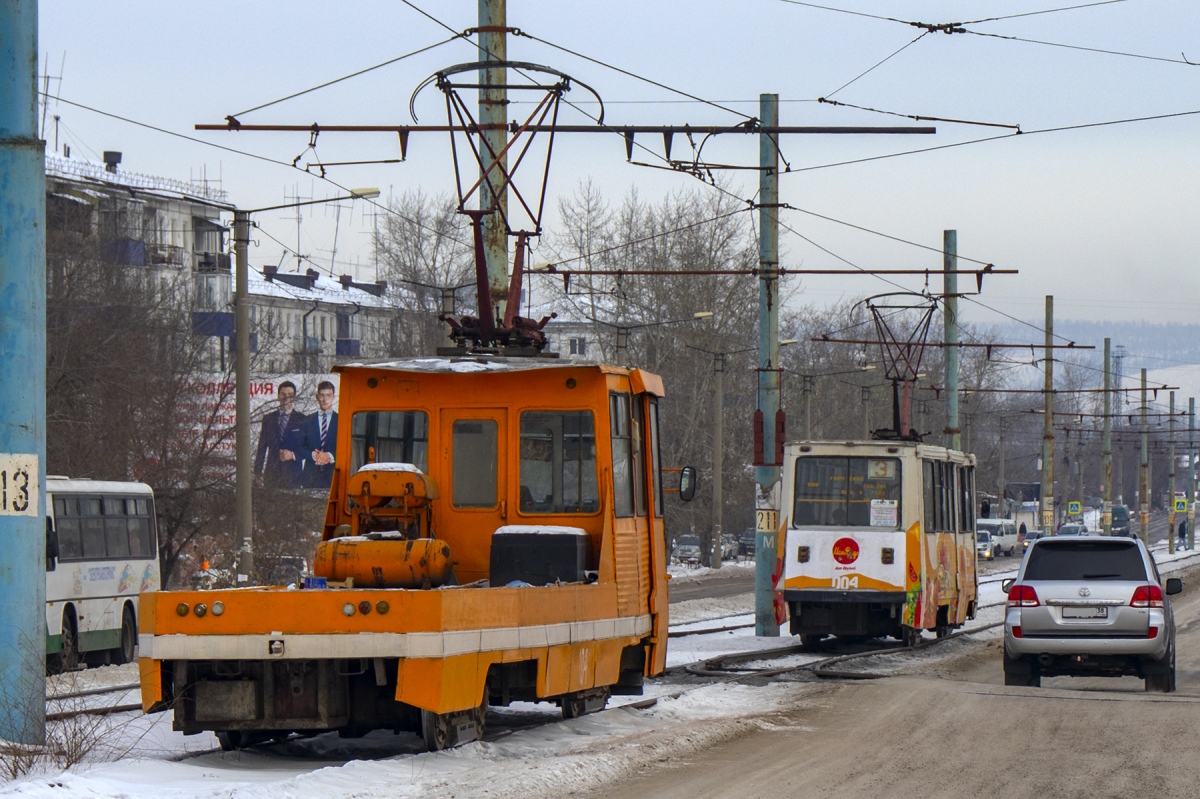 Usolye-Sibirskoye, 71-605 (KTM-5M3) № 104; Usolye-Sibirskoye, 71-605 (KTM-5M3) № 004
