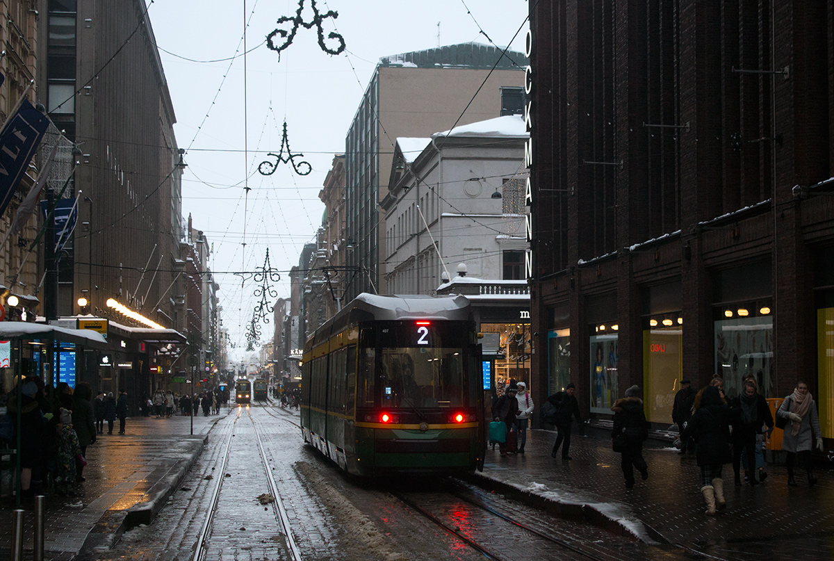 Helsinki — Espoo, Škoda ForCity Smart Artic MLNRV3 — 407