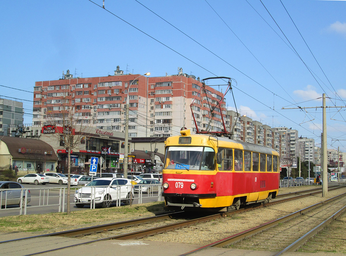 Краснодар, Tatra T3SU № 079