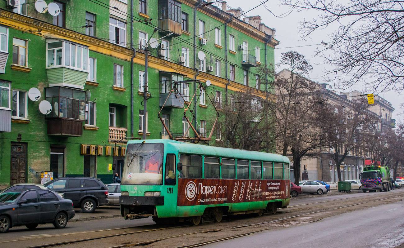Днепр, Tatra T3SU № 1209