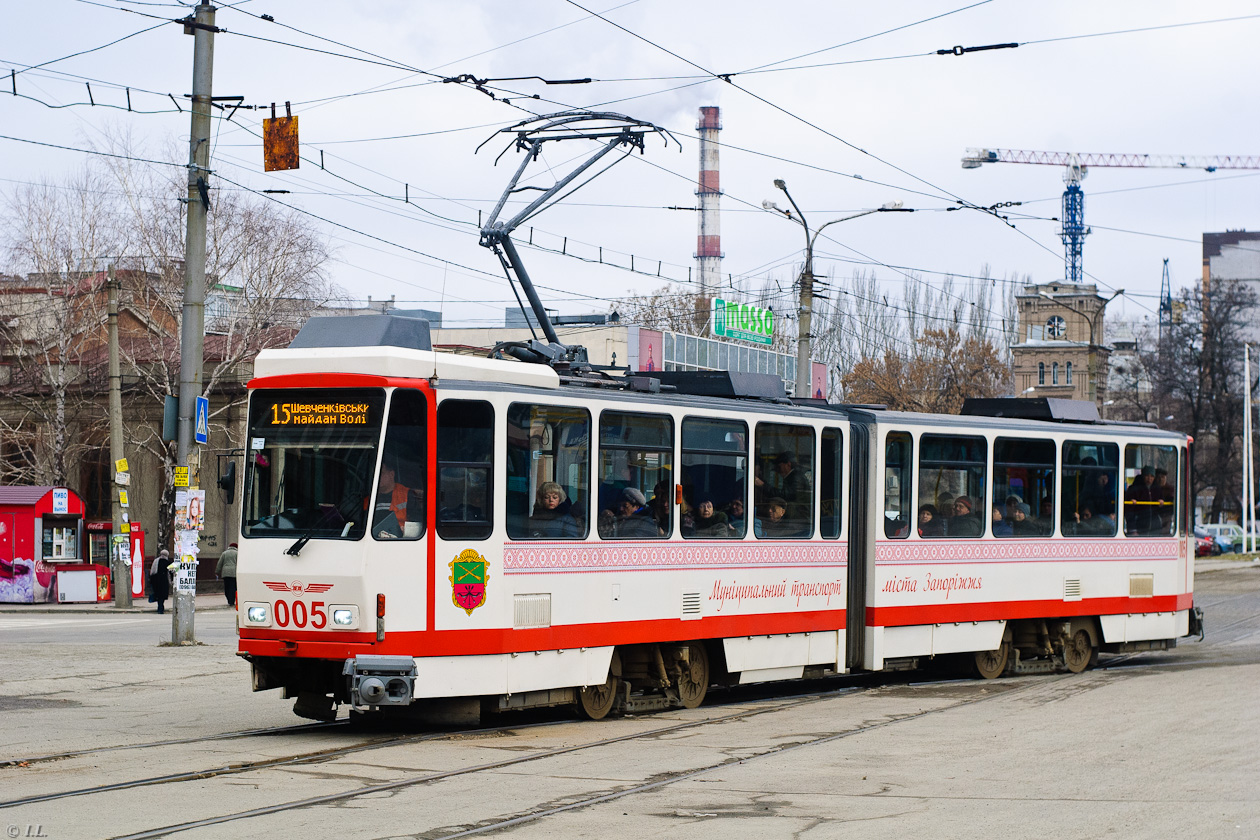 Запорожье, Tatra KT4DtM № 005
