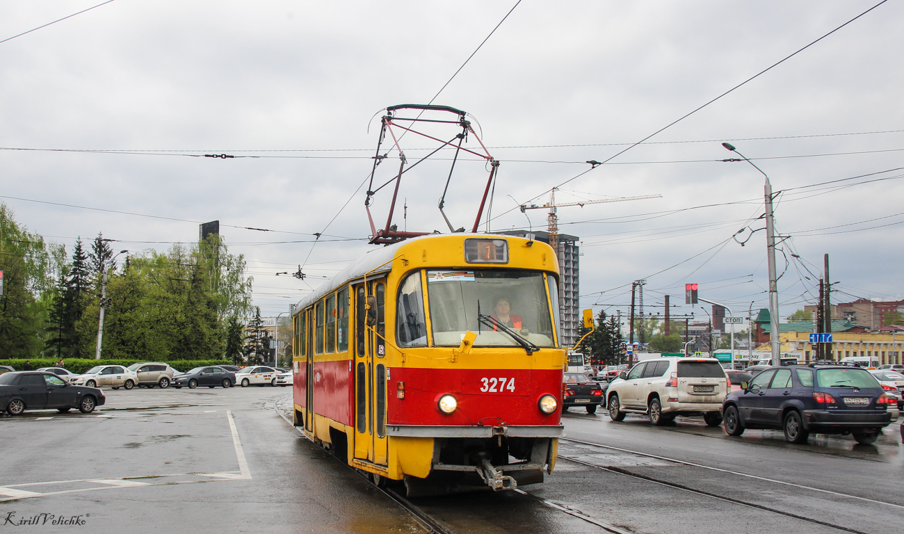 Барнаул, Tatra T3SU № 3274