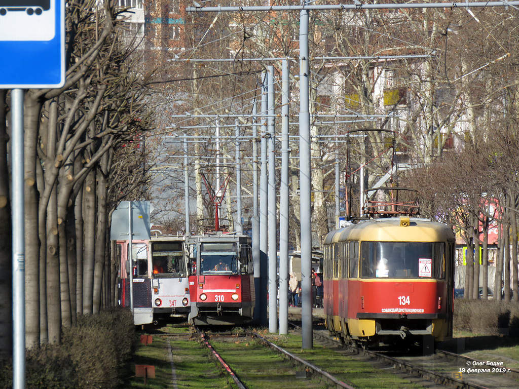 Краснодар, Tatra T3SU № 134