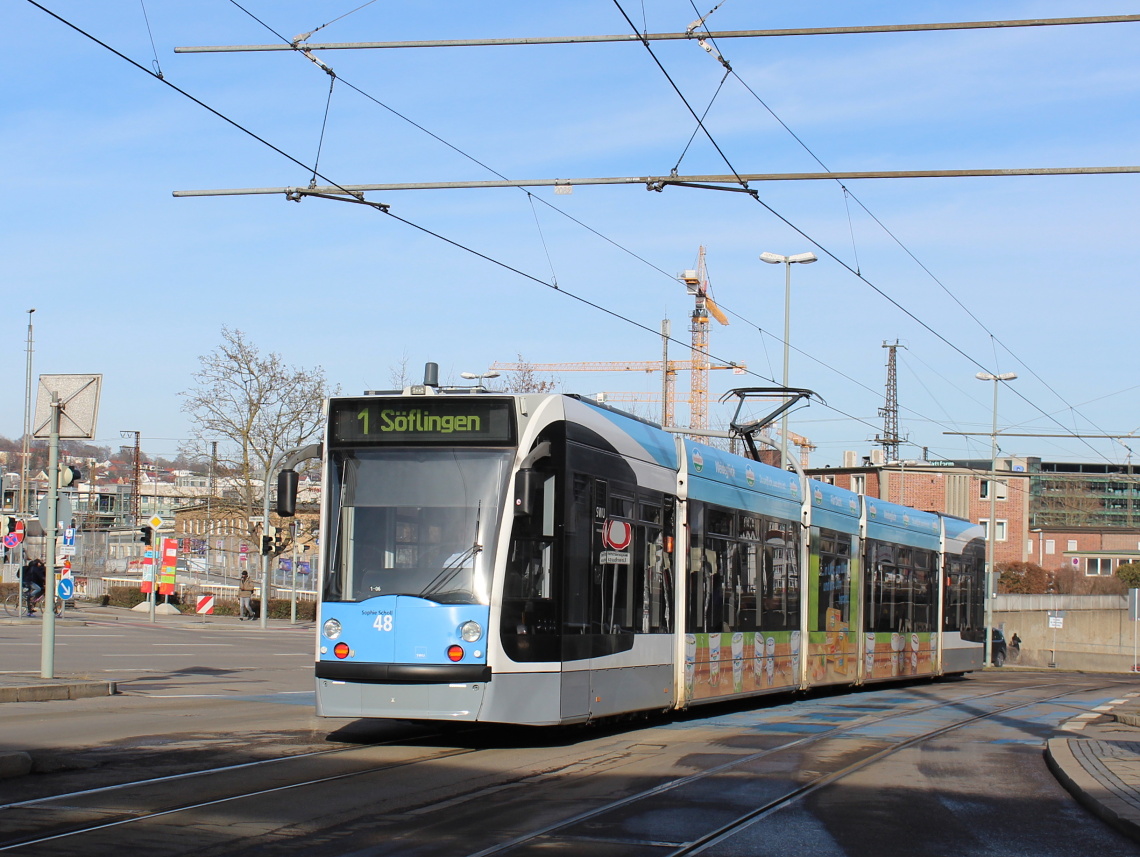 Ульм, Siemens Combino № 48