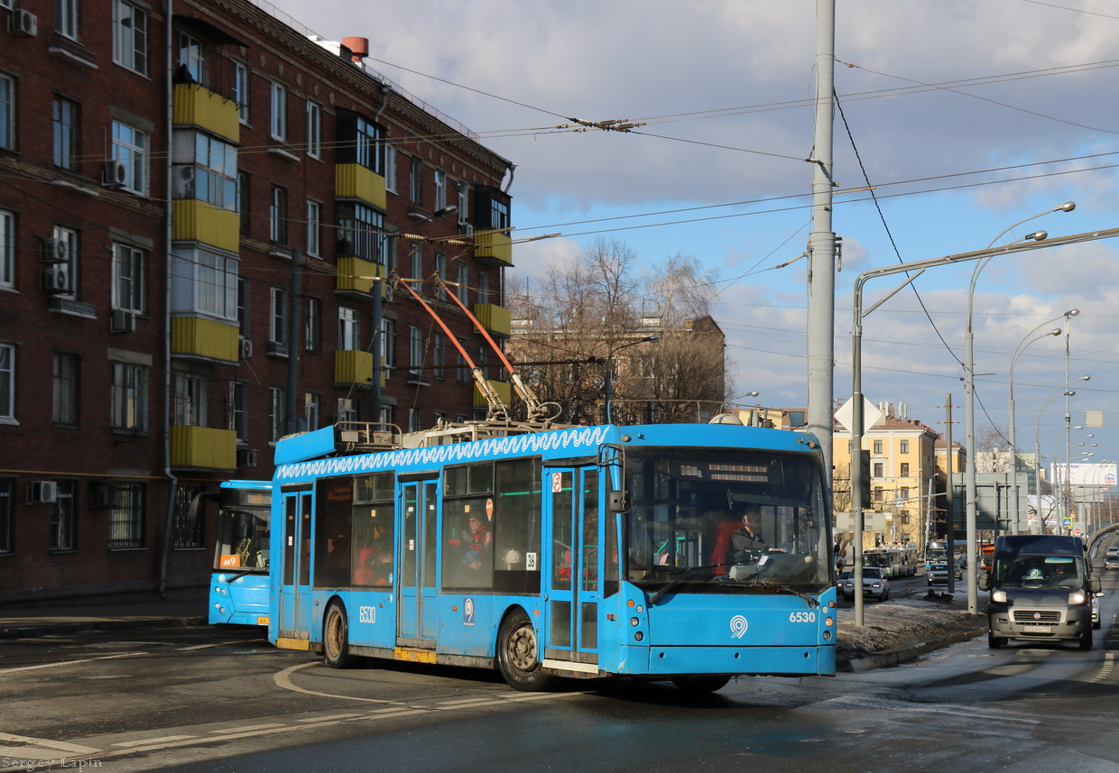 Москва, Тролза-5265.00 «Мегаполис» № 6530