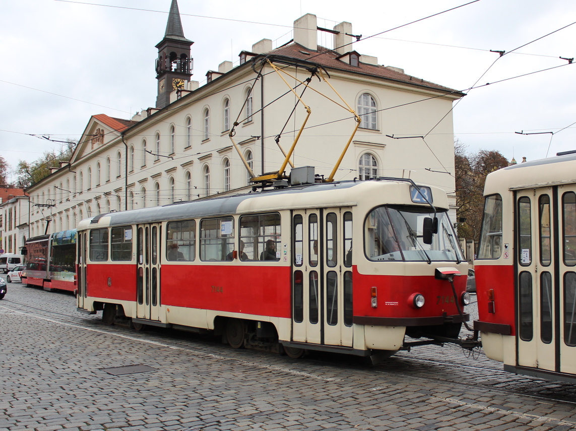 Прага, Tatra T3SUCS № 7144