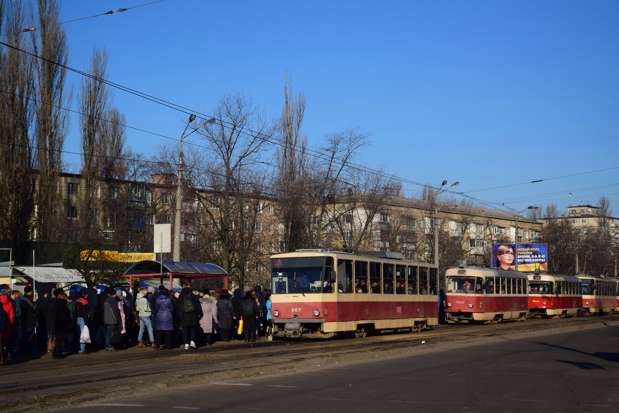Kyjev, Tatra T6B5SU č. 007; Kyjev — Incidents