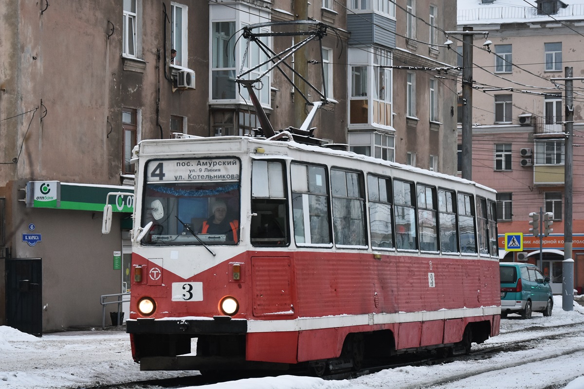 Омск, 71-605 (КТМ-5М3) № 3