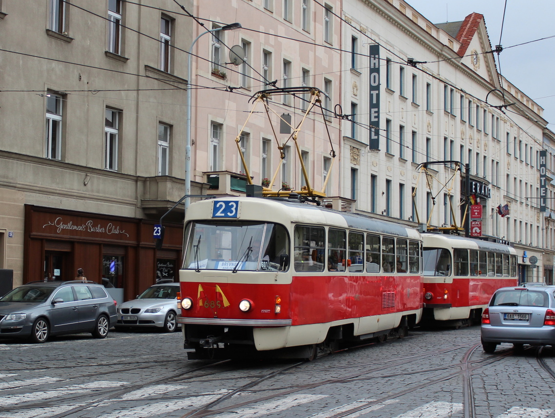Прага, Tatra T3 № 6892