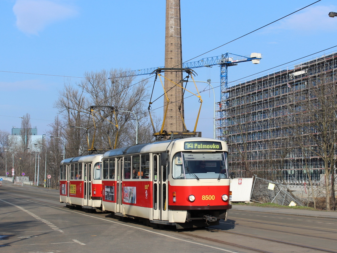 Прага, Tatra T3R.P № 8500