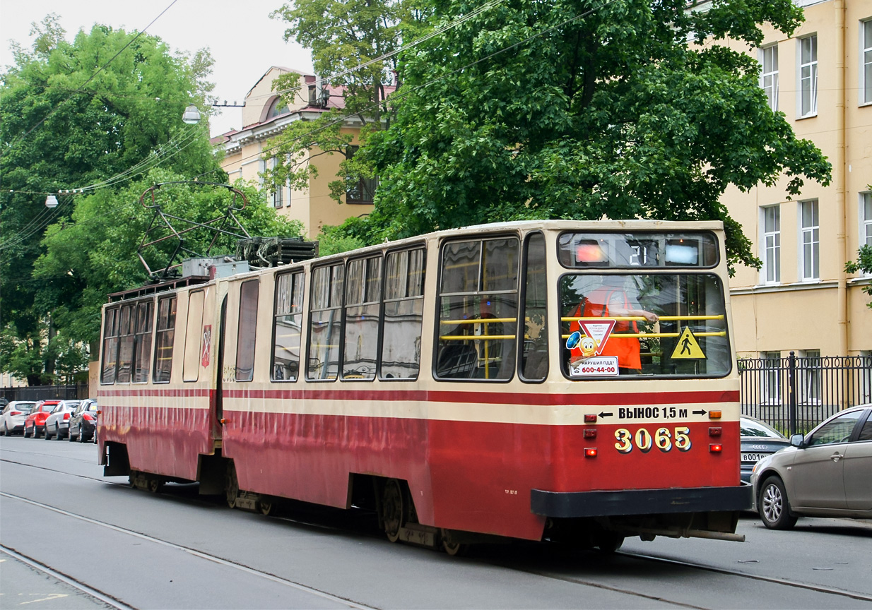Санкт-Пецярбург, ЛВС-86К-М № 3065 Санкт-Пецярбург, ЛВС-86К-М № 3065