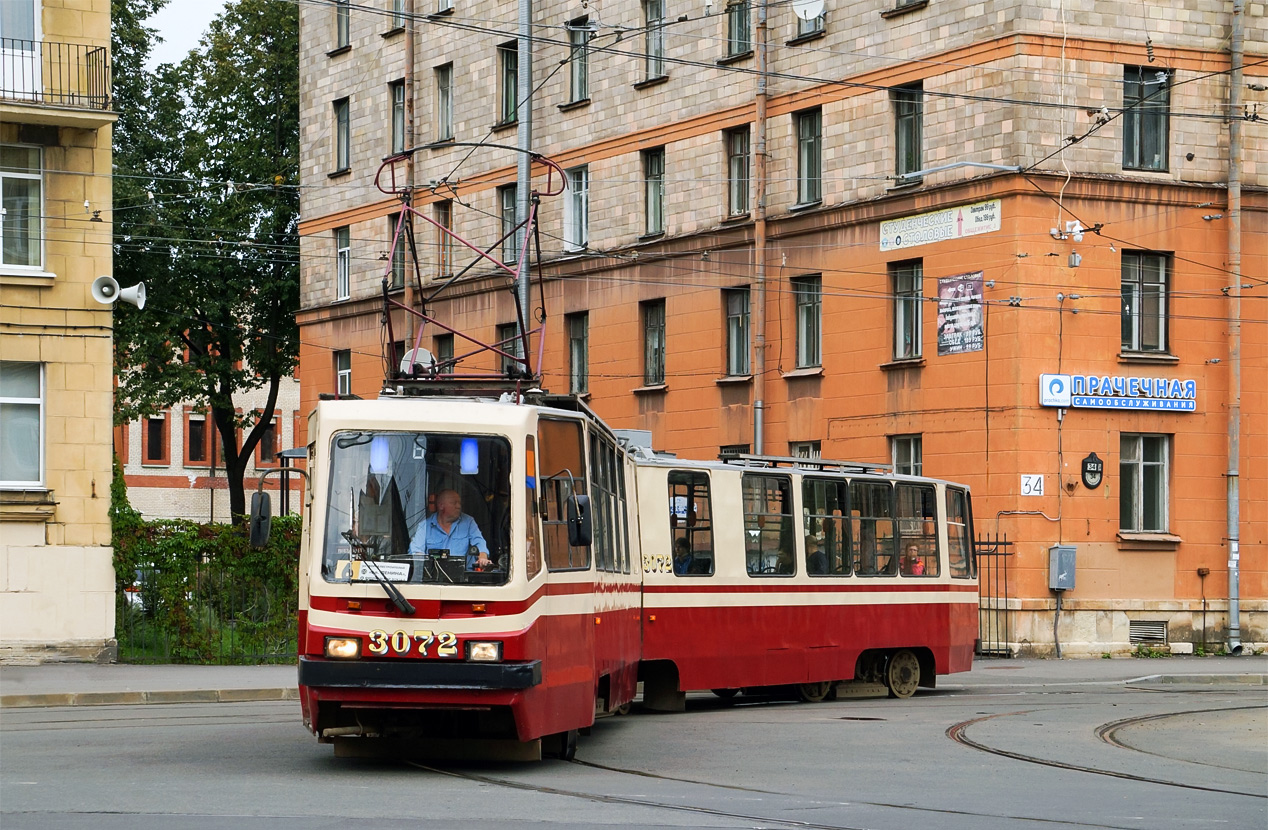 Санкт-Петербург, ЛВС-86К-М № 3072