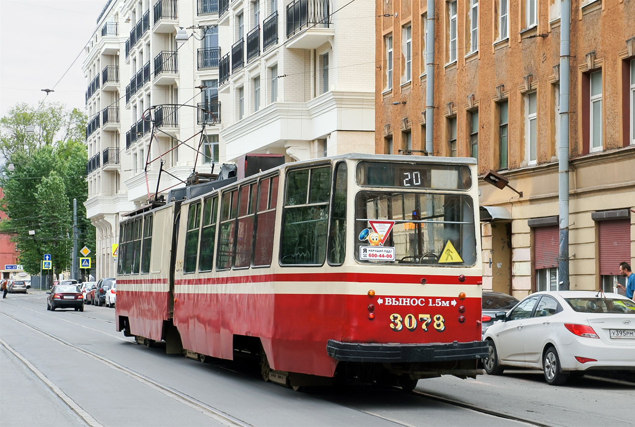 Saint-Petersburg, LVS-86K č. 3078