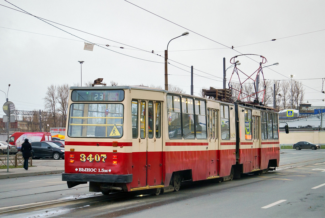 Санкт-Петербург, ЛВС-86К № 3407