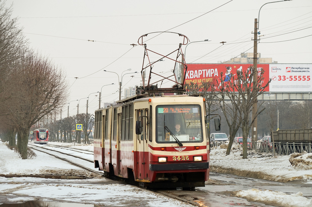 Санкт-Петербург, ЛВС-86К № 3435