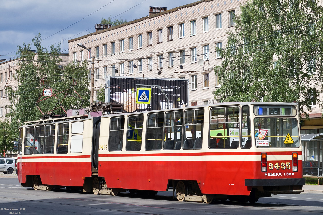 Санкт-Петербург, ЛВС-86К № 3435