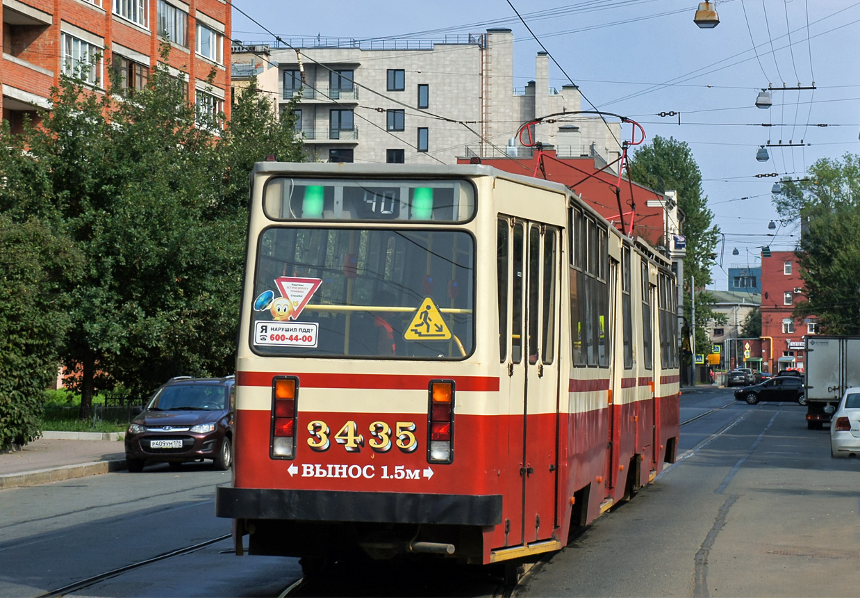 Санкт-Петербург, ЛВС-86К № 3435
