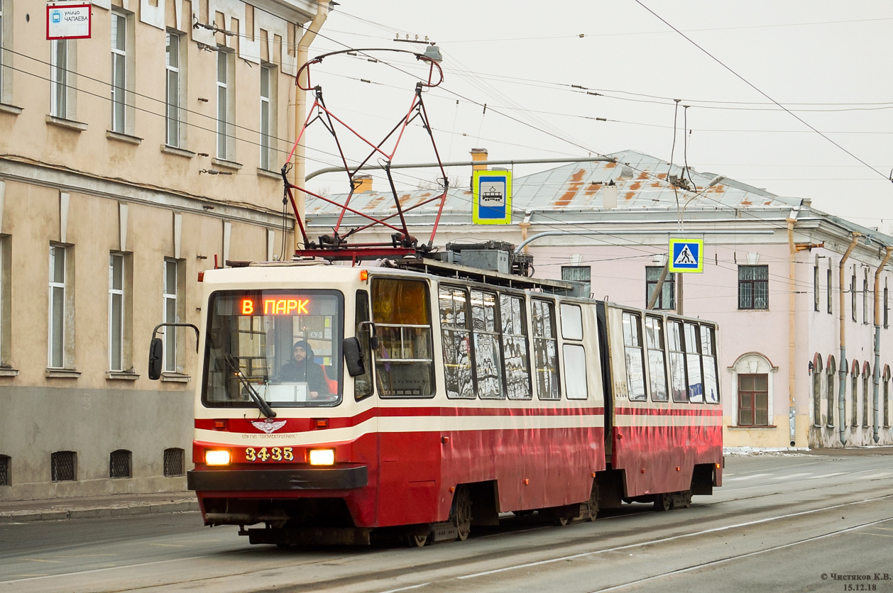 Санкт-Петербург, ЛВС-86К № 3435