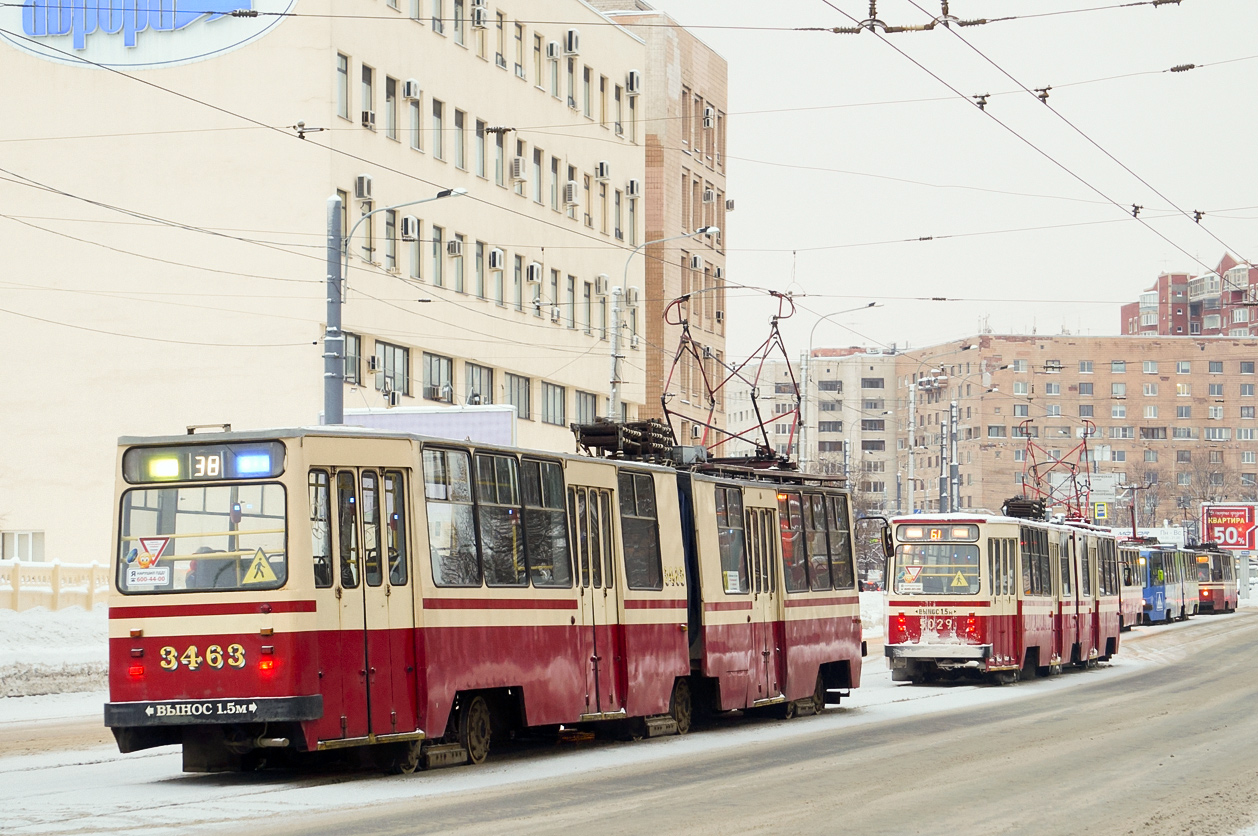 Sankt Petersburg, LVS-86K-M Nr 3463