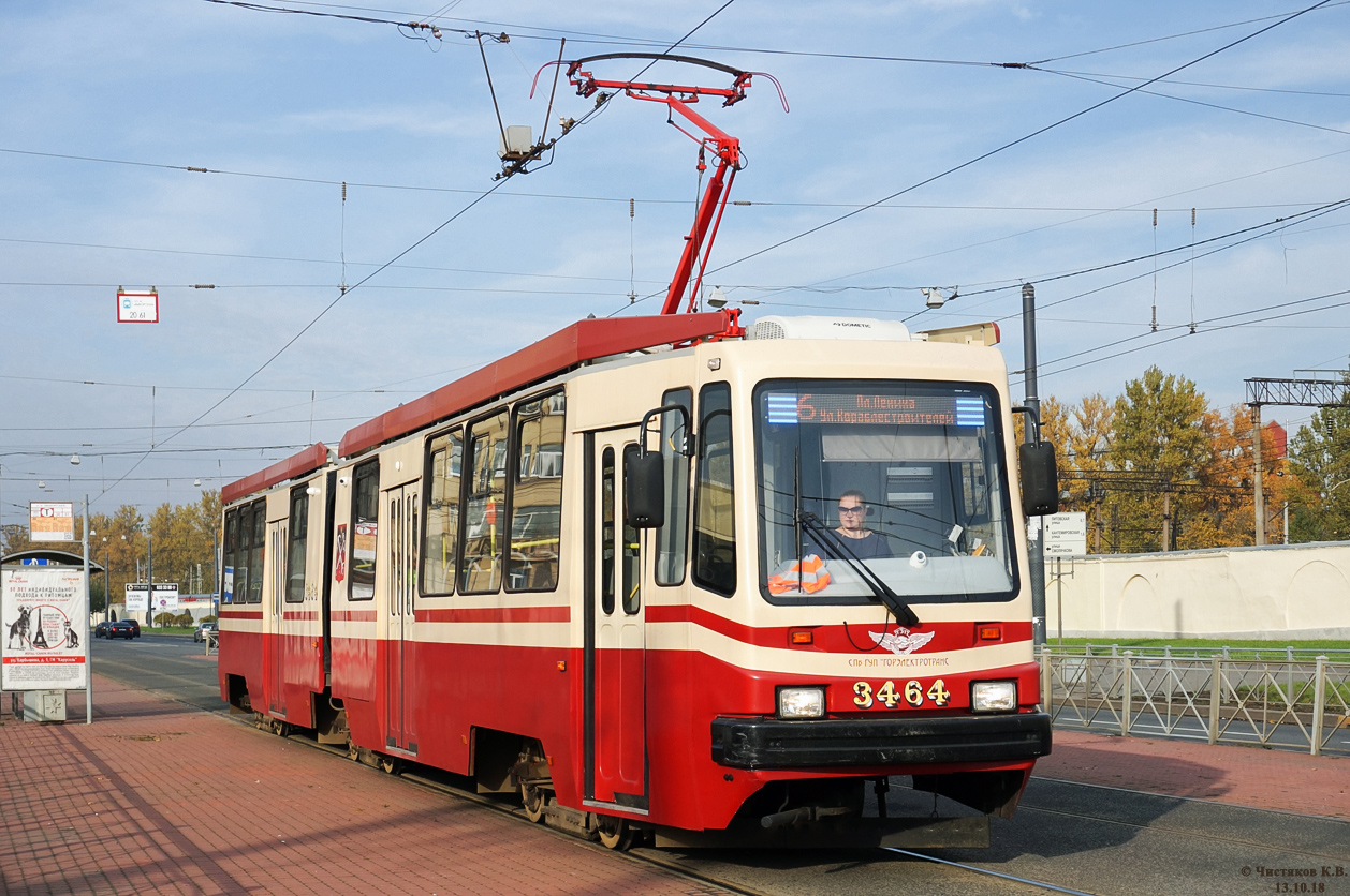Санкт-Петербург, ЛВС-86М2 № 3464