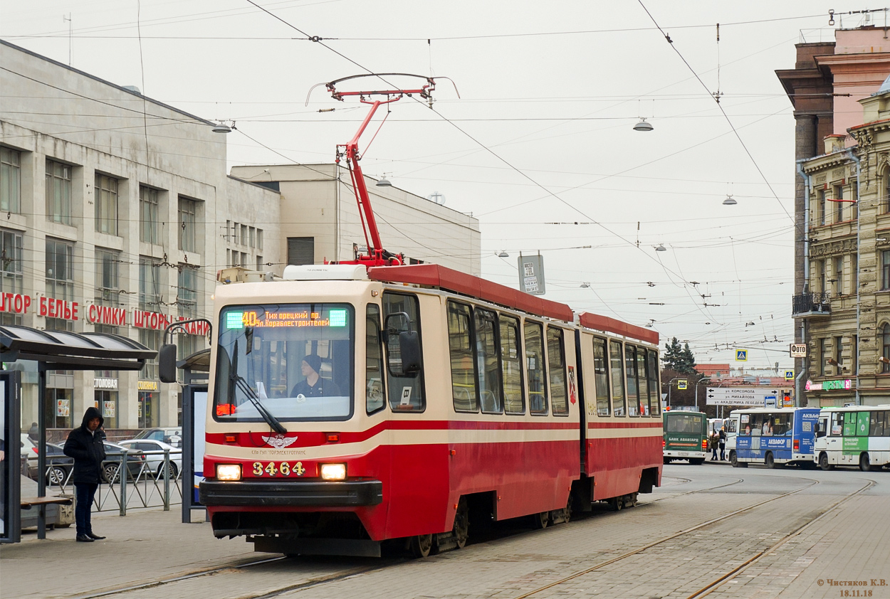 Санкт-Петербург, ЛВС-86М2 № 3464