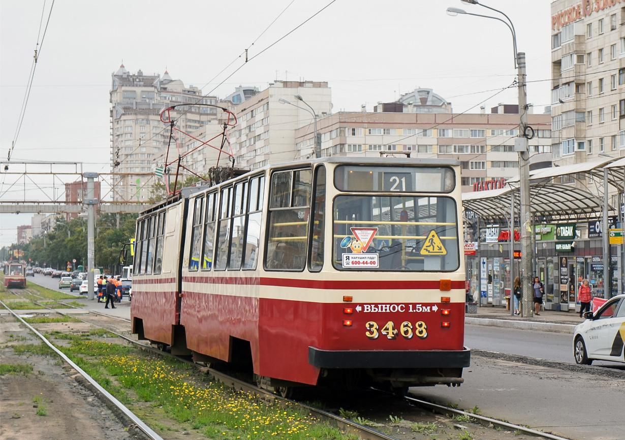Санкт-Петербург, ЛВС-86К № 3468 Санкт-Петербург, ЛВС-86К № 3468