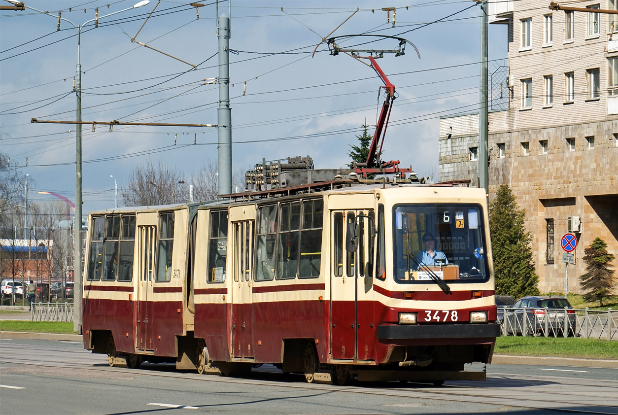 Санкт-Петербург, ЛВС-86К № 3478