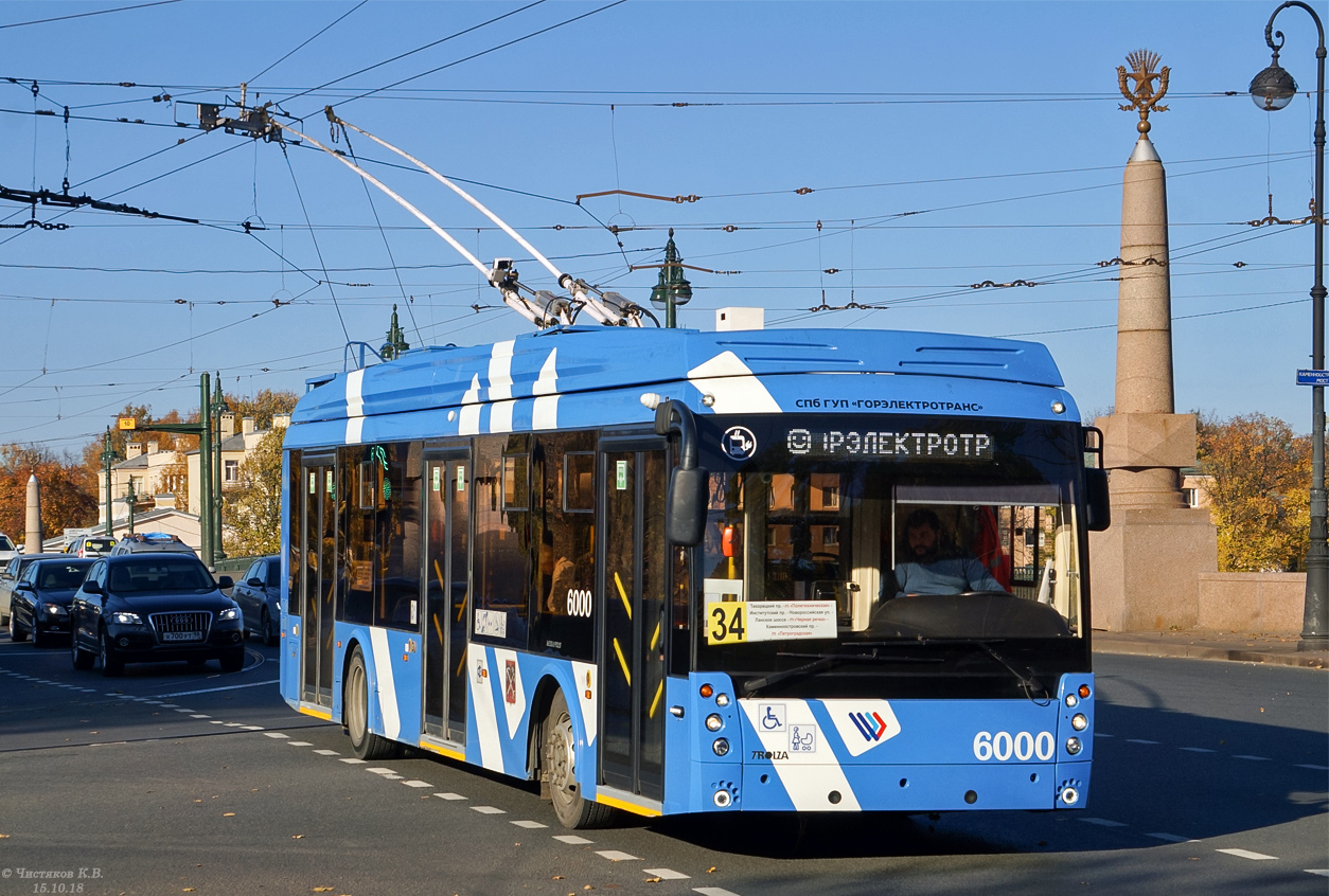 Санкт-Петербург, Тролза-5265.02 «Мегаполис» № 6000