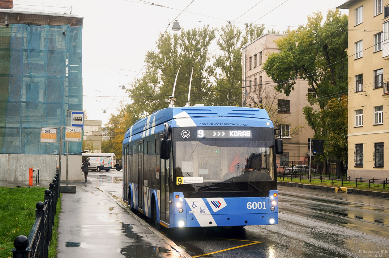 Санкт Петербург, Тролза-5265.02 «Мегаполис» № 6001