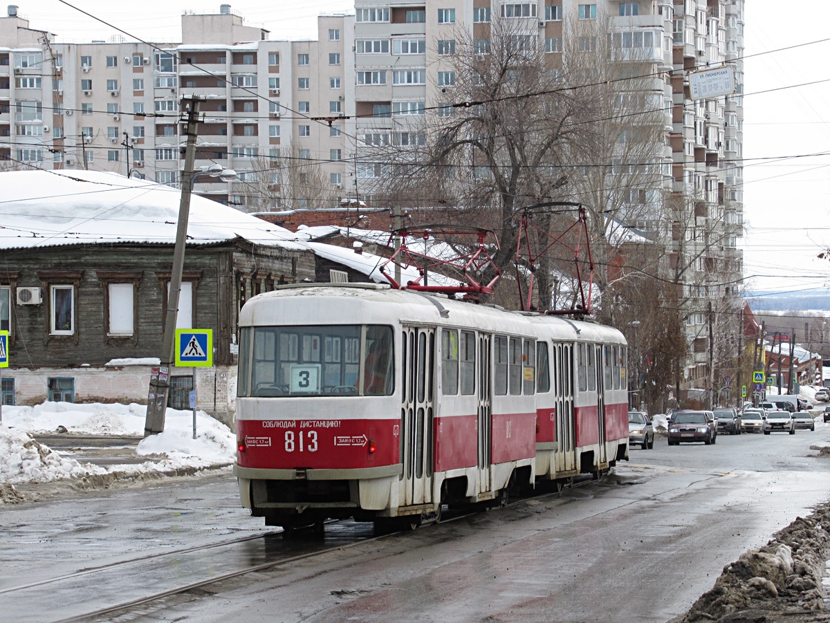 Самара, Tatra T3SU № 813