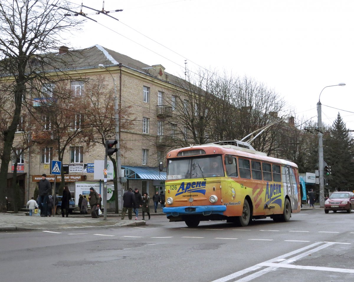 Ровно, Škoda 9TrHT26 № 126