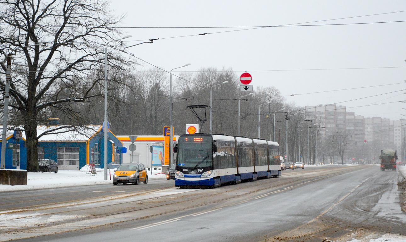 Рига, Škoda 15T1 ForCity Alfa Riga № 58022